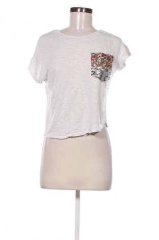 Damski T-shirt Zara, Rozmiar S, Kolor Szary, Cena 27,59 zł