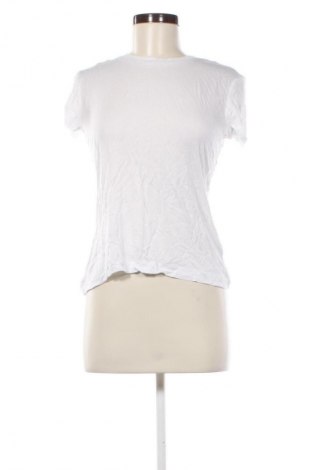Γυναικείο t-shirt Zara, Μέγεθος L, Χρώμα Λευκό, Τιμή 7,99 €