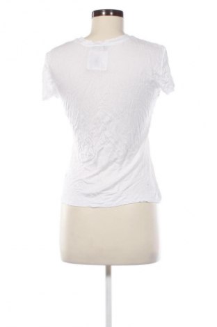 Γυναικείο t-shirt Zara, Μέγεθος L, Χρώμα Λευκό, Τιμή 7,99 €