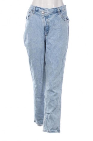 Дамски дънки Abercrombie & Fitch, Размер L, Цвят Син, Цена 41,99 лв.