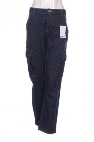 Dámske džínsy  Bershka, Veľkosť S, Farba Modrá, Cena  23,53 €