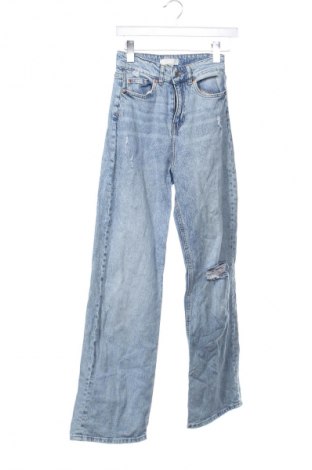 Дамски дънки H&M, Размер XS, Цвят Син, Цена 29,99 лв.