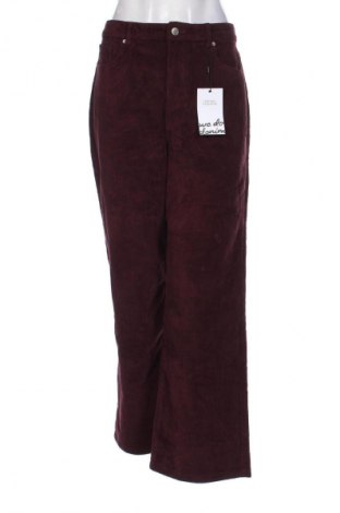 Damen Cordhose Vero Moda, Größe L, Farbe Rot, Preis € 19,99