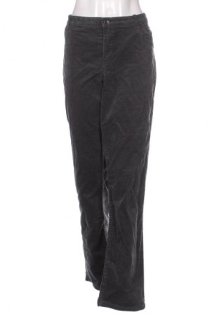 Pantaloni de velvet de femei Yessica, Mărime XXL, Culoare Gri, Preț 40,99 Lei