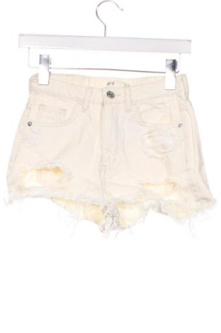 Γυναικείο κοντό παντελόνι H&M, Μέγεθος XS, Χρώμα Εκρού, Τιμή 9,62 €