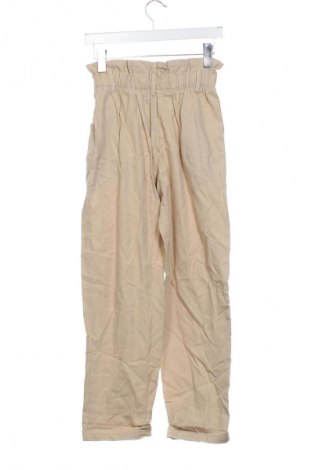 Damenhose Bershka, Größe XXS, Farbe Beige, Preis 8,99 €