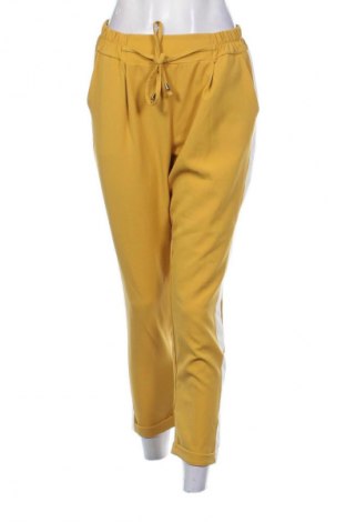 Pantaloni de femei Boohoo, Mărime L, Culoare Galben, Preț 74,35 Lei