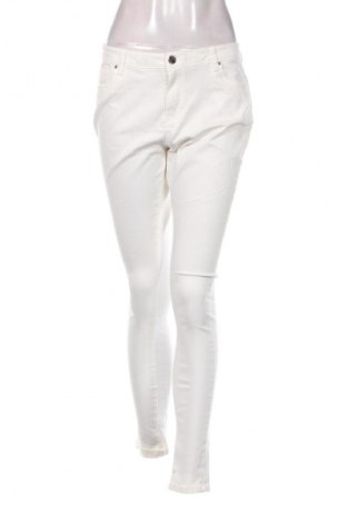 Damskie spodnie Denim&Co., Rozmiar L, Kolor Biały, Cena 95,99 zł