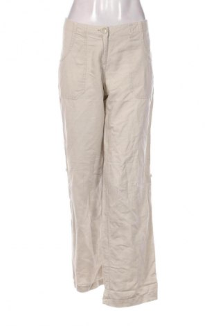 Damskie spodnie H&M, Rozmiar M, Kolor Beżowy, Cena 37,99 zł