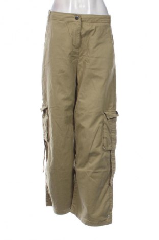 Pantaloni de femei NA-KD, Mărime M, Culoare Verde, Preț 57,99 Lei