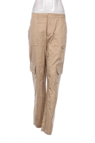 Pantaloni de femei Sinsay, Mărime L, Culoare Bej, Preț 64,99 Lei