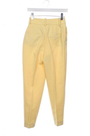 Damskie spodnie Zara, Rozmiar XS, Kolor Żółty, Cena 87,48 zł