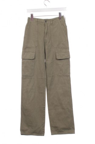 Pantaloni de femei Zara, Mărime XXS, Culoare Verde, Preț 37,99 Lei