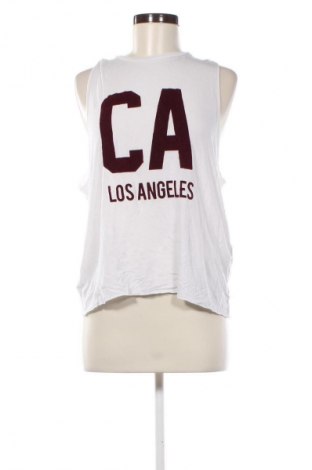 Γυναικείο αμάνικο μπλουζάκι Pull&Bear, Μέγεθος M, Χρώμα Λευκό, Τιμή 10,99 €