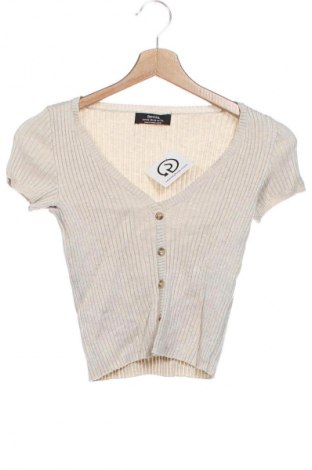 Damenpullover Bershka, Größe XS, Farbe Beige, Preis € 3,99