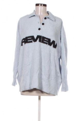 Pulover de femei Review, Mărime S, Culoare Albastru, Preț 182,99 Lei