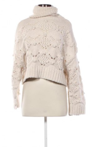 Pulover de femei Zara, Mărime S, Culoare Bej, Preț 68,80 Lei