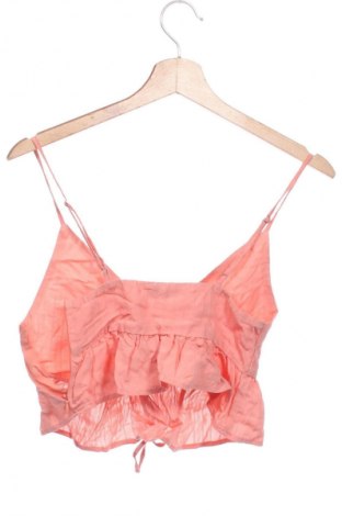 Damentop Bershka, Größe L, Farbe Orange, Preis 7,99 €