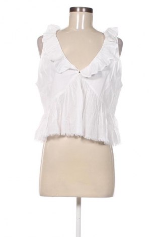 Damentop Gina Tricot, Größe L, Farbe Weiß, Preis € 35,99