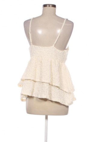 Top de femei Gina Tricot, Mărime L, Culoare Ecru, Preț 176,99 Lei