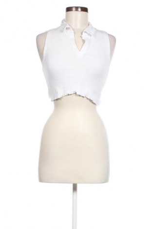 Γυναικείο τοπ Pull&Bear, Μέγεθος M, Χρώμα Λευκό, Τιμή 8,99 €
