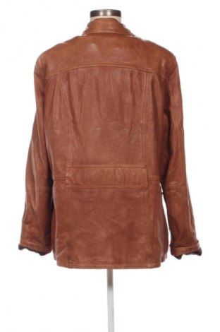 Дамско кожено яке Boho Style, Размер XXL, Цвят Кафяв, Цена 97,99 лв.