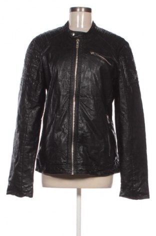 Geacă de piele pentru femei Clockhouse, Mărime M, Culoare Negru, Preț 189,99 Lei
