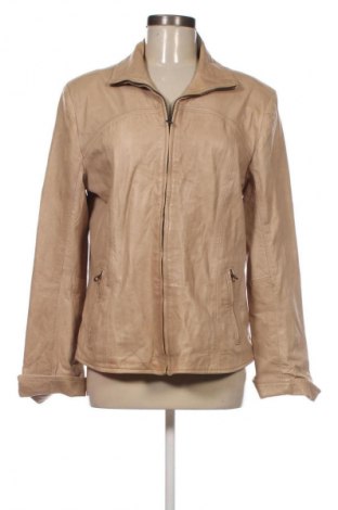 Damen Lederjacke Unbranded, Größe XL, Farbe Beige, Preis 66,99 €