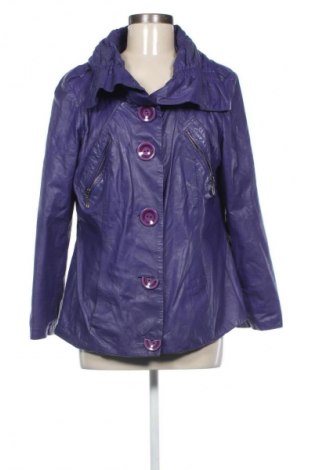 Damen Lederjacke Unbranded, Größe 4XL, Farbe Lila, Preis € 49,62