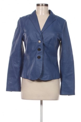 Geacă de piele pentru femei Weekend Max Mara, Mărime M, Culoare Albastru, Preț 719,99 Lei