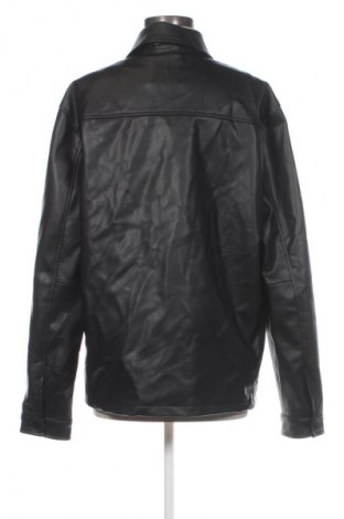 Дамско кожено яке Zara, Размер L, Цвят Черен, Цена 41,99 лв.