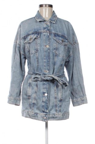 Geacă de femei Stradivarius, Mărime S, Culoare Albastru, Preț 99,49 Lei