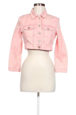 Γυναικείο μπουφάν Topshop Moto, Μέγεθος M, Χρώμα Ρόζ , Τιμή 16,99 €
