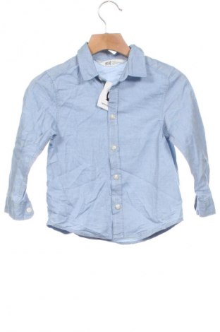 Cămașă pentru copii H&M, Mărime 18-24m/ 86-98 cm, Culoare Albastru, Preț 35,99 Lei