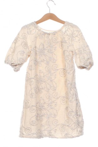 Dětské šaty  Zara, Velikost 7-8y/ 128-134 cm, Barva Krémová, Cena  253,00 Kč