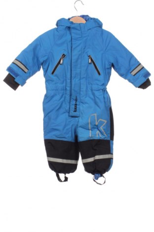 Kinder-Outfit für Wintersport Kaxs, Größe 12-18m/ 80-86 cm, Farbe Blau, Preis € 22,18