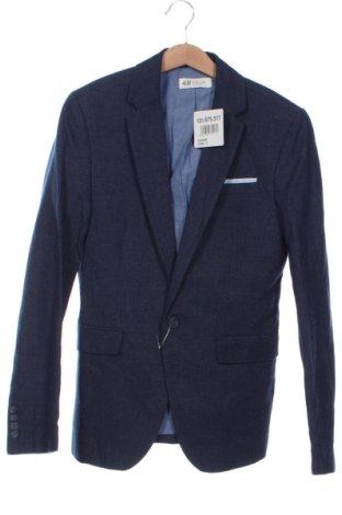 Gyerek zakó H&M, Méret 11-12y / 152-158 cm, Szín Kék, Ár 6 429 Ft