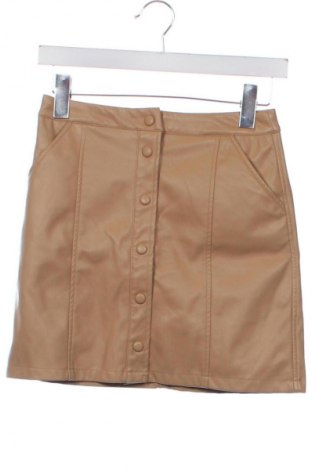 Lederrock Cropp, Größe XS, Farbe Beige, Preis € 12,99