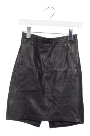 Δερμάτινη φούστα H&M, Μέγεθος XS, Χρώμα Μαύρο, Τιμή 5,99 €