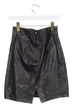Δερμάτινη φούστα H&M, Μέγεθος XS, Χρώμα Μαύρο, Τιμή 5,99 €