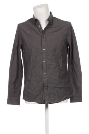 Herrenhemd Burton of London, Größe M, Farbe Grau, Preis € 12,28