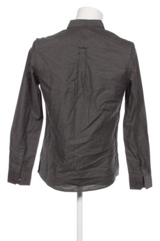 Herrenhemd Burton of London, Größe M, Farbe Grau, Preis € 12,28