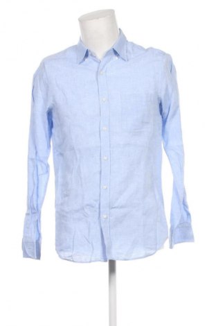 Męska koszula Massimo Dutti, Rozmiar M, Kolor Niebieski, Cena 125,84 zł