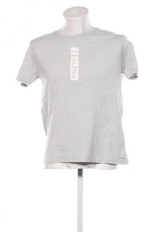 Herren T-Shirt Alpha Industries, Größe L, Farbe Grau, Preis € 34,99