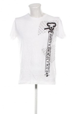 Ανδρικό t-shirt Jack & Jones, Μέγεθος L, Χρώμα Λευκό, Τιμή 26,99 €