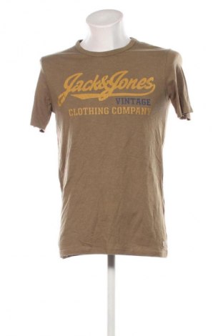 Ανδρικό t-shirt Jack & Jones, Μέγεθος M, Χρώμα  Μπέζ, Τιμή 22,99 €