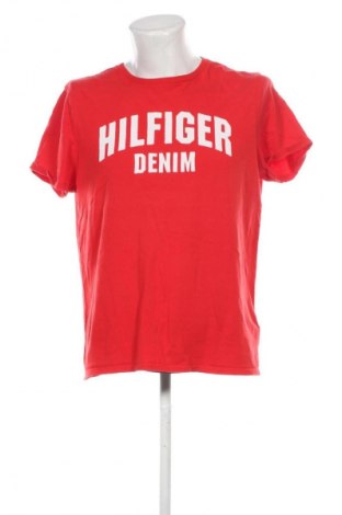 Ανδρικό t-shirt Tommy Hilfiger, Μέγεθος M, Χρώμα Κόκκινο, Τιμή 17,00 €