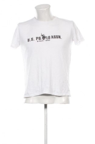 Herren T-Shirt U.S. Polo Assn., Größe L, Farbe Weiß, Preis 13,81 €