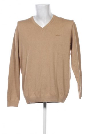 Herrenpullover S.Oliver, Größe XL, Farbe Beige, Preis € 61,99