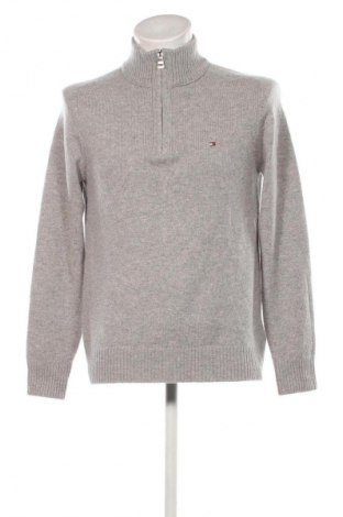 Herrenpullover Tommy Hilfiger, Größe M, Farbe Grau, Preis 61,99 €